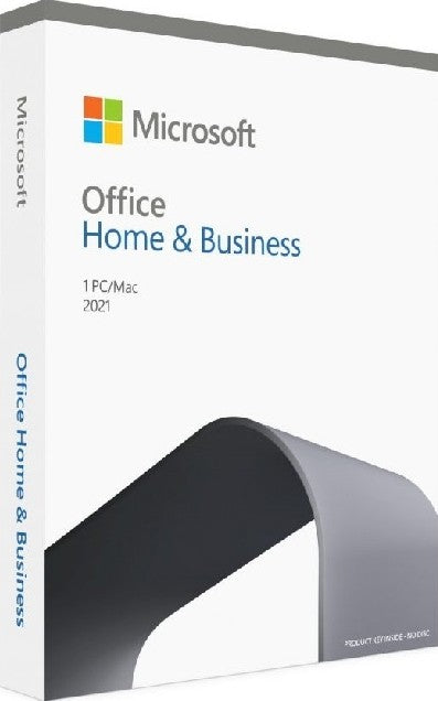 Microsoft Office Home & Business 2021, Memory Needs 4GB 64 Bit / 2GB 32 Bit RAM, Compatible with Windows 11 / Windows 10 / Mac OS, Digital Copy | T5D-03514