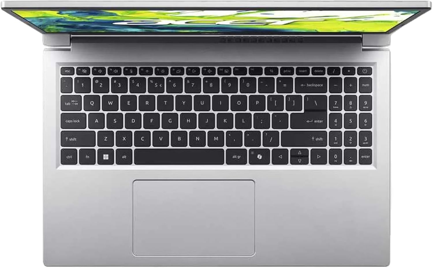 Acer Aspire Lite AL15-72P-76WK Laptop – Intel Core i7-13620H, 16GB DDR5 RAM 512GB NVMe SSD, 15.6" FHD IPS Display, Integrated Intel UHD Graphics, Silver, Win 11pro