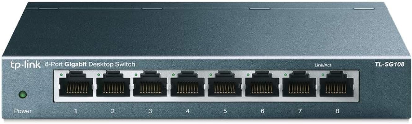 TP-Link 8-Port LAN + 1-Port WAN + 1-Port Router
