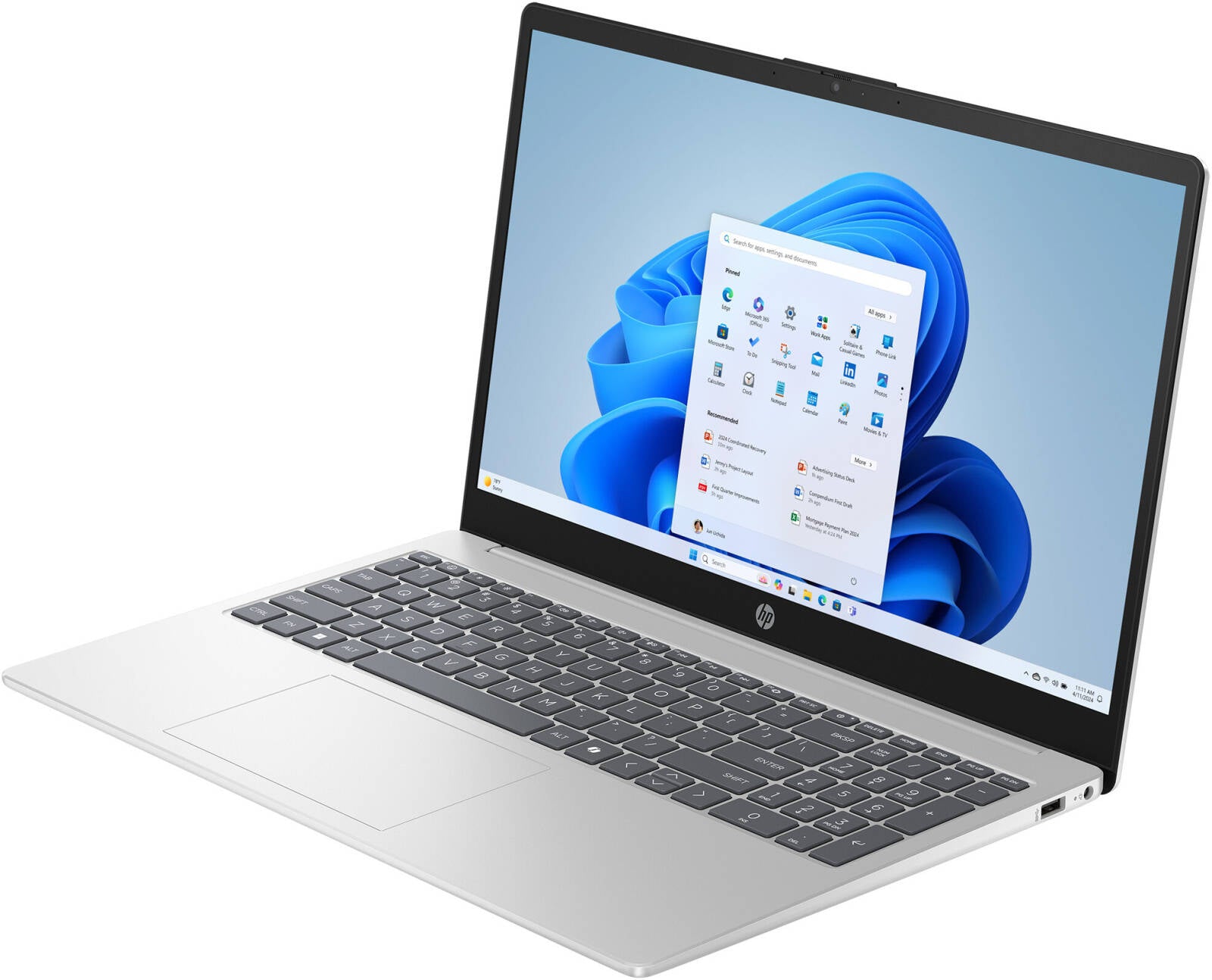 HP 15-FD1310TU/INTEL ULTRA 7-155H/8GB/512GB SSD/DOS/15.6"/ENG/BT/SILVER/(C95VRPA#UUF) Laptop Best Price UAE