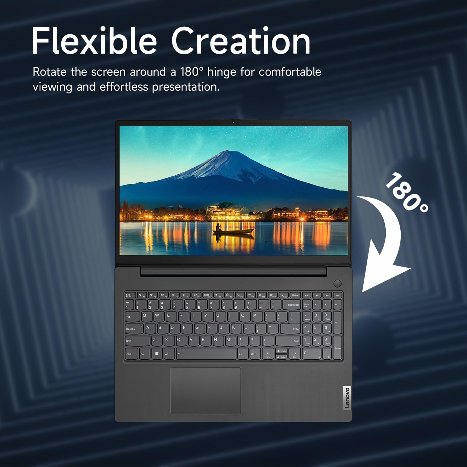 Lenovo Lenovo Laptop i7-13620H 16GB 512GB SSD 14.0"WUXGA FPR X360 DOS + Touch Pen IdeaPad 5 (83KX0041PS) Laptop Best Price UAE